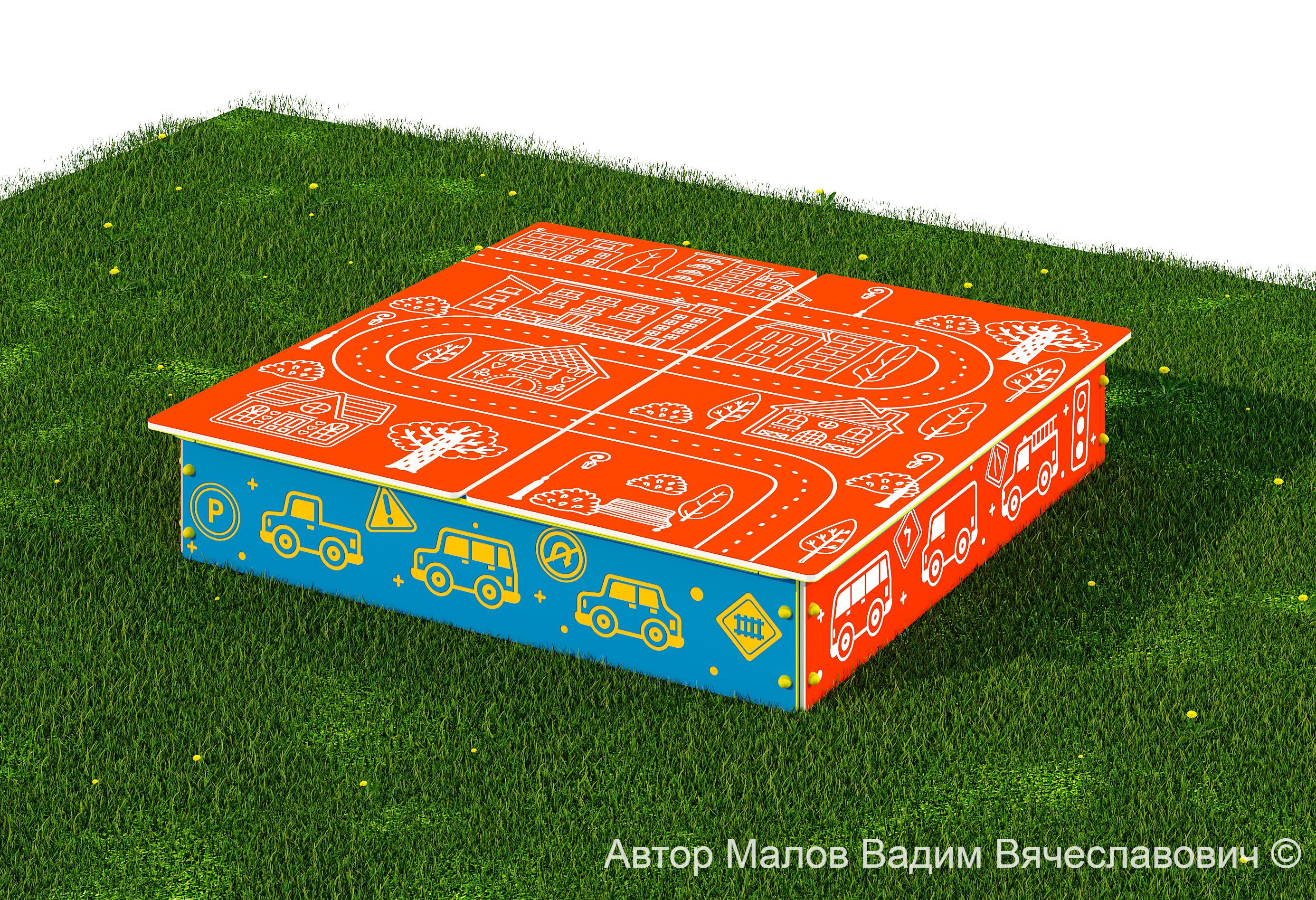 10. Крышки с ландшафтом для Песочниц-22.08.2022